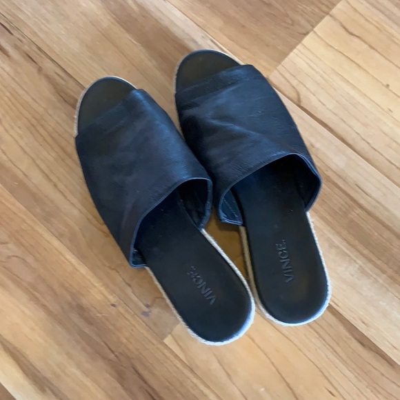 VINCE Solana-3 Espadrille Platform Slide, 9 - Picture 1 of 4